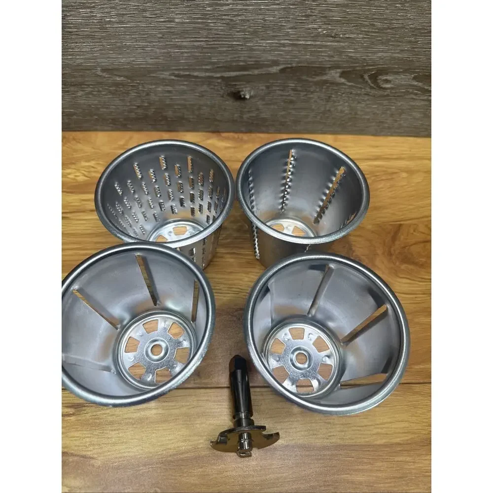 KitchenAid RVS-A Rotor Veg Slicer Shredder Replacement 4 Attachment Cones Only